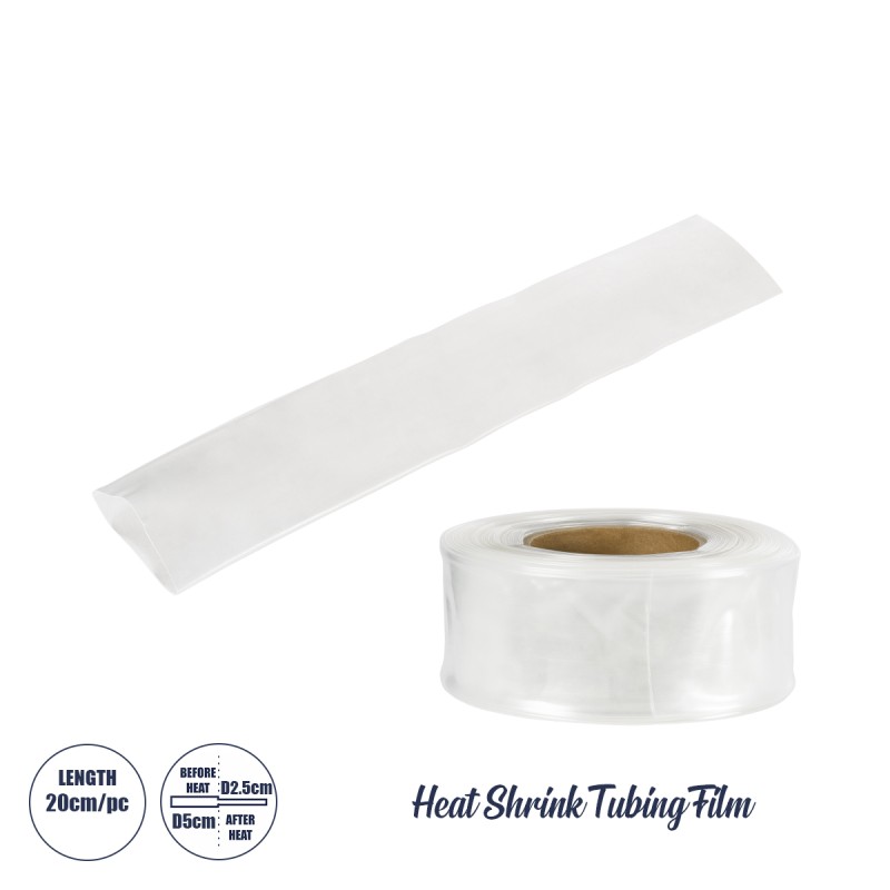 GloboStar® 79971-1 Θερμοσυστελλόμενο - Μακαρόνι Φ50mm/25mm - Τεμάχιο Μήκους 20cm Στεγανοποίησης για Όλες τις Neon Flex LED DC 24V & DC 230V Αδιάβροχο IP65 Μ20 x Π8.2 x Υ0.35cm - Διάφανο GloboStar® 79971-1 Θερμοσυστελλόμενο - Μακαρόνι Φ50mm/25mm - Τεμάχιο Μήκους 20cm Στεγανοποίησης για Όλες τις Neon Flex LED DC 24V & DC 230V Αδιάβροχο IP65 Μ20 x Π8.2 x Υ0.35cm - Διάφανο