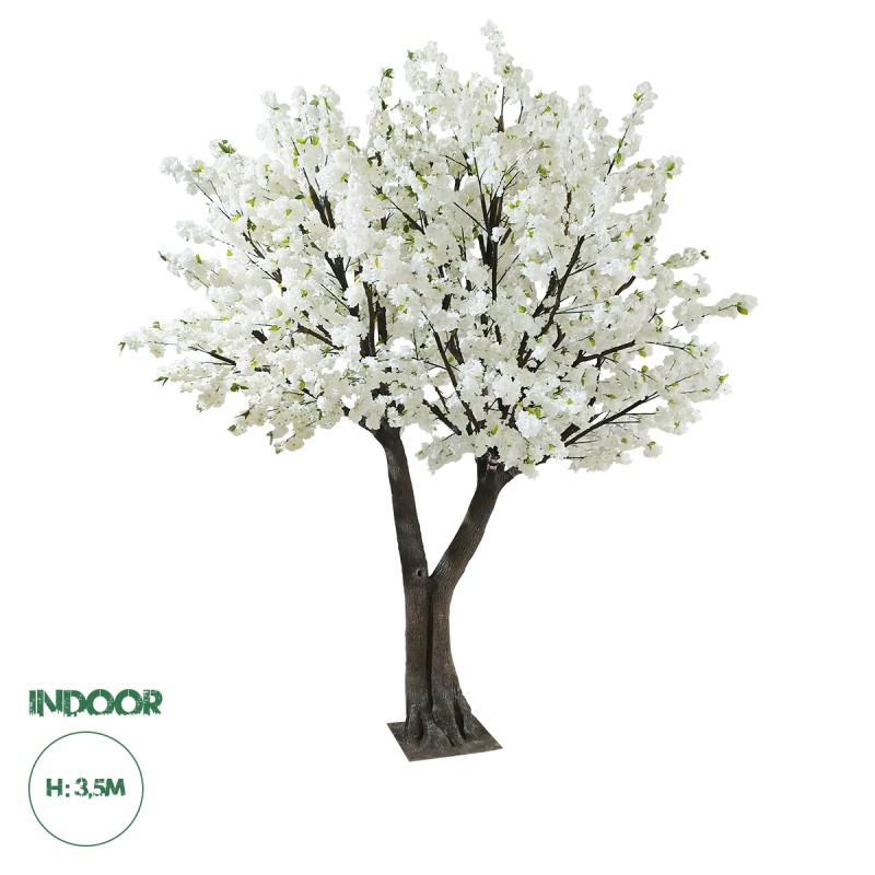 GloboStar® Artificial Garden BIANCA CHERRY BLOSSOM TREE 20362 Τεχνητό Διακοσμητικό Δέντρο Λευκό Άνθος Κερασιάς Υ350cm GloboStar® Artificial Garden BIANCA CHERRY BLOSSOM TREE 20362 Τεχνητό Διακοσμητικό Δέντρο Λευκό Άνθος Κερασιάς Υ350cm