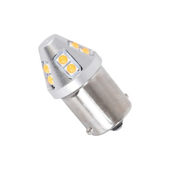 GloboStar® 1156 - BA15S - P21W 81459 Λάμπα Αυτοκινήτου & Φορτηγού  3rd Generation Can-Bus Extreme Truck Series LED 12 SMD 3030 6W 720lm 360° DC 10-30V IP20 Πορτοκαλί GloboStar® 1156 - BA15S - P21W 81459 Λάμπα Αυτοκινήτου & Φορτηγού  3rd Generation Can-Bus Extreme Truck Series LED 12 SMD 3030 6W 720lm 360° DC 10-30V IP20 Πορτοκαλί