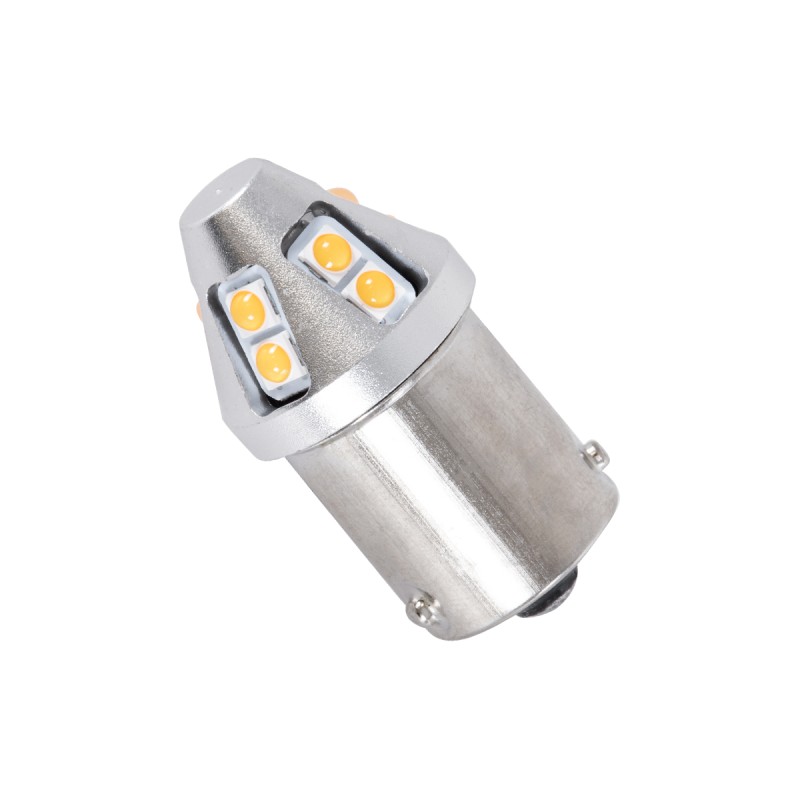 GloboStar® 81461 Λάμπα Αυτοκινήτου & Φορτηγού 7507 - BAU15S - PY21W 3rd Generation Can-Bus Extreme Truck Series LED 12 SMD 3030 6W 720lm 360° DC 10-30V IP20 Πορτοκαλί GloboStar® 81461 Λάμπα Αυτοκινήτου & Φορτηγού 7507 - BAU15S - PY21W 3rd Generation Can-Bus Extreme Truck Series LED 12 SMD 3030 6W 720lm 360° DC 10-30V IP20 Πορτοκαλί