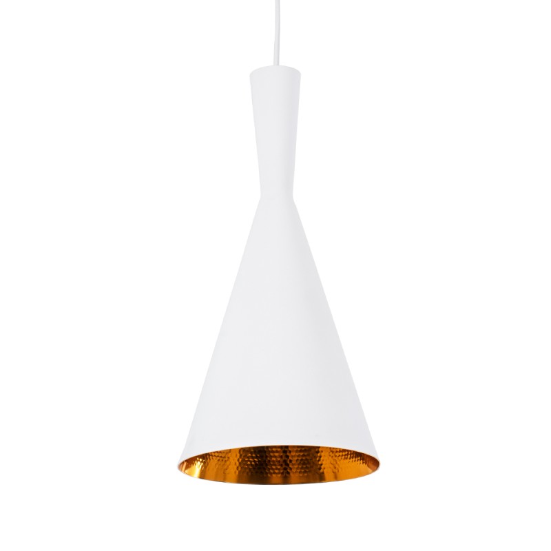 GLOBOSTAR® SHANGHAI 01026-C Μοντέρνο Κρεμαστό Φωτιστικό Οροφής με Ντουί 1 x E27 AC 220-240V IP20 - Λευκό & Χρυσό - Μ19 x Π19 x Υ38cm GLOBOSTAR® SHANGHAI 01026-C Μοντέρνο Κρεμαστό Φωτιστικό Οροφής με Ντουί 1 x E27 AC 220-240V IP20 - Λευκό & Χρυσό - Μ19 x Π19 x Υ38cm