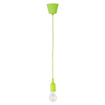 GLOBOSTAR® CABLITO 61557 Μοντέρνο Κρεμαστό Φωτιστικό Οροφής με Ντουί 1 x E27 AC 220-240V IP20 - Πράσινο - Μ4 x Π4 x Υ110cm GLOBOSTAR® CABLITO 61557 Μοντέρνο Κρεμαστό Φωτιστικό Οροφής με Ντουί 1 x E27 AC 220-240V IP20 - Πράσινο - Μ4 x Π4 x Υ110cm