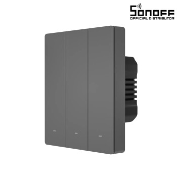 GloboStar® 80089 SONOFF M5-3C-80 SwitchMan Mechanical Smart Switch WiFi & Bluetooth AC 100-240V Max 6A 1320W (2A/Way) 3 Way GloboStar® 80089 SONOFF M5-3C-80 SwitchMan Mechanical Smart Switch WiFi & Bluetooth AC 100-240V Max 6A 1320W (2A/Way) 3 Way