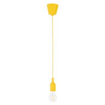 GLOBOSTAR® CABLITO 61555 Μοντέρνο Κρεμαστό Φωτιστικό Οροφής με Ντουί 1 x E27 AC 220-240V IP20 - Κίτρινο - Μ4 x Π4 x Υ110cm GLOBOSTAR® CABLITO 61555 Μοντέρνο Κρεμαστό Φωτιστικό Οροφής με Ντουί 1 x E27 AC 220-240V IP20 - Κίτρινο - Μ4 x Π4 x Υ110cm