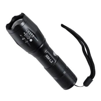 GLOBOSTAR® HANDLAMP 79041 Φακός Χειρός LED 10W 1000lm 5~60° DC 5V με Επαναφορτιζόμενη Μπαταρία Li-ion 3.7V 1x18650 3000mAh IP20 Ψυχρό Λευκό 6000K - CREE XML2-T6 Chip - Μ13.5 x Π4 x Υ4cm - 1 Χρόνο Εγγύηση GLOBOSTAR® HANDLAMP 79041 Φακός Χειρός LED 10W 1000lm 5~60° DC 5V με Επαναφορτιζόμενη Μπαταρία Li-ion 3.7V 1x18650 3000mAh IP20 Ψυχρό Λευκό 6000K - CREE XML2-T6 Chip - Μ13.5 x Π4 x Υ4cm - 1 Χρόνο Εγγύηση
