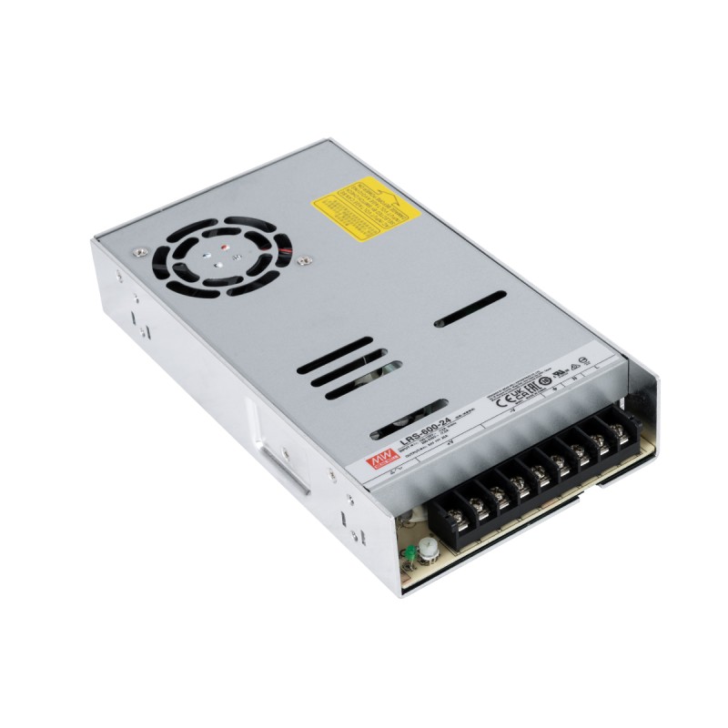 GLOBOSTAR® MEANWELL-LRS600-24 90788 Τροφοδοτικό/Μετασχηματιστής PELV 600W 25A DC 24V IP20 - AC 220-240V σε DC 24V / Ρυθμιζόμενo από 22.8VDC έως 26.4VDC - Μ22.5 x Π12.4 x Υ4.1cm - 3 Χρόνια Εγγύηση GLOBOSTAR® MEANWELL-LRS600-24 90788 Τροφοδοτικό/Μετασχηματιστής PELV 600W 25A DC 24V IP20 - AC 220-240V σε DC 24V / Ρυθμιζόμενo από 22.8VDC έως 26.4VDC - Μ22.5 x Π12.4 x Υ4.1cm - 3 Χρόνια Εγγύηση