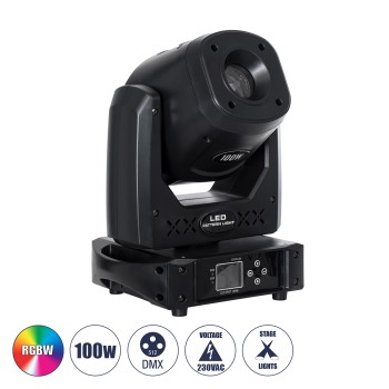GloboStar® HERACLES 51156 Επαγγελματική Κινούμενη Ρομποτική Κεφαλή PATTERN Light CREE LED 100W AC 220V-240V IP20 RGBW DMX512 - Μ25.5 x Π20 x Υ35cm - 2 Χρόνια Εγγύηση GloboStar® HERACLES 51156 Επαγγελματική Κινούμενη Ρομποτική Κεφαλή PATTERN Light CREE LED 100W AC 220V-240V IP20 RGBW DMX512 - Μ25.5 x Π20 x Υ35cm - 2 Χρόνια Εγγύηση