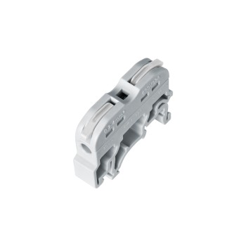 GloboStar® FAST-CONNECT 69900 Μονή Κλέμα Ράγας Ταχείας Σύνδεσης & Διακλάδωσης Καλωδίων για Ηλεκτρολογικούς Πίνακες - 1 x Είσοδος & 1 x Έξοδος με Συμβατή Διατομή Καλωδίων 0.2mm² έως 4mm² - 600V 32A Max - Μ4.5 x Π1 x Υ3.2cm - Γκρι & Λευκό - Πακέ GloboStar® FAST-CONNECT 69900 Μονή Κλέμα Ράγας Ταχείας Σύνδεσης & Διακλάδωσης Καλωδίων για Ηλεκτρολογικούς Πίνακες - 1 x Είσοδος & 1 x Έξοδος με Συμβατή Διατομή Καλωδίων 0.2mm² έως 4mm² - 600V 32A Max - Μ4.5 x Π1 x Υ3.2cm - Γκρι & Λευκό - Πακέ