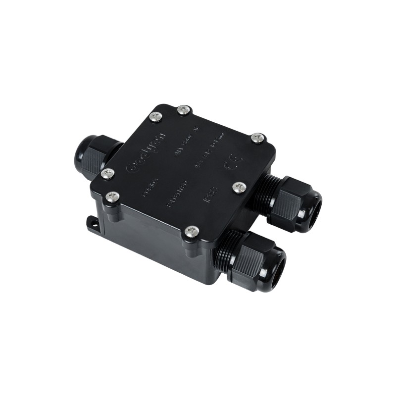 GloboStar® FAST-CONNECT 69915 Τριπλό Υ Αδιάβροχο IP68 Κυτίο Ταχείας Σύνδεσης & Διακλάδωσης Καλωδίων - 3 x Είσοδοι - Εσωτερική Τετραπλή Κλέμα με Συμβατή Διατομή Καλωδίων 4 x 0.5mm² έως 4 x 2.5mm² - 500V 41A Max - Μ13 x Π8 x Υ4cm - Μαύρο - 5 Years Warra GloboStar® FAST-CONNECT 69915 Τριπλό Υ Αδιάβροχο IP68 Κυτίο Ταχείας Σύνδεσης & Διακλάδωσης Καλωδίων - 3 x Είσοδοι - Εσωτερική Τετραπλή Κλέμα με Συμβατή Διατομή Καλωδίων 4 x 0.5mm² έως 4 x 2.5mm² - 500V 41A Max - Μ13 x Π8 x Υ4cm - Μαύρο - 5 Years Warra