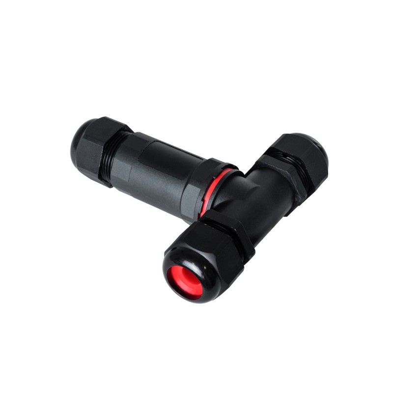 GLOBOSTAR® FAST-CONNECT 69917 Τριπλός Τ Σύνδεσμος Ταχείας Σύνδεσης & Διακλάδωσης Καλωδίων - 1 x Είσοδος & 2 x Έξοδος - Εσωτερική Τριπλή Κλέμα με Συμβατή Διατομή Καλωδίων 3 x 0.5mm² έως 3 x 2.5mm² - 450V 24A Max Αδιάβροχο IP68 - Μαύρο - Μ10 x Π10 x GLOBOSTAR® FAST-CONNECT 69917 Τριπλός Τ Σύνδεσμος Ταχείας Σύνδεσης & Διακλάδωσης Καλωδίων - 1 x Είσοδος & 2 x Έξοδος - Εσωτερική Τριπλή Κλέμα με Συμβατή Διατομή Καλωδίων 3 x 0.5mm² έως 3 x 2.5mm² - 450V 24A Max Αδιάβροχο IP68 - Μαύρο - Μ10 x Π10 x