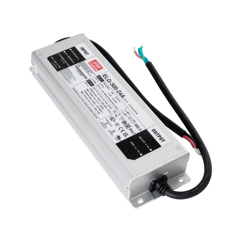GLOBOSTAR® MEANWELL-ELG-300-24A 90790 Τροφοδοτικό/Μετασχηματιστής SELV 300W 12.5A DC 24V Αδιάβροχο IP67 - AC 220-240V σε DC 24V / Ρυθμιζόμενο από 22.4VDC έως 25.6VDC - Μ24.6 x Π7.7 x Υ3.95cm - 3 Χρόνια Εγγύηση GLOBOSTAR® MEANWELL-ELG-300-24A 90790 Τροφοδοτικό/Μετασχηματιστής SELV 300W 12.5A DC 24V Αδιάβροχο IP67 - AC 220-240V σε DC 24V / Ρυθμιζόμενο από 22.4VDC έως 25.6VDC - Μ24.6 x Π7.7 x Υ3.95cm - 3 Χρόνια Εγγύηση