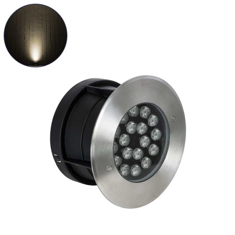 GloboStar® UNDERGROUND-SINA 90571 Χωνευτό Φωτιστικό Σποτ Δαπέδου LED 18W 1620lm 15° DC 24V Αδιάβροχο IP68 Φ20 x Υ11cm Θερμό Λευκό 2700K - Ανοξείδωτο Ατσάλι - 3 Χρόνια Εγγύηση GloboStar® UNDERGROUND-SINA 90571 Χωνευτό Φωτιστικό Σποτ Δαπέδου LED 18W 1620lm 15° DC 24V Αδιάβροχο IP68 Φ20 x Υ11cm Θερμό Λευκό 2700K - Ανοξείδωτο Ατσάλι - 3 Χρόνια Εγγύηση