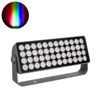 GLOBOSTAR® FLOOD-TURBO 90733 Προβολέας Wall Washer για Φωτισμό Κτιρίων LED 600W 33490lm 15° DC 24V Αδιάβροχο IP65 Μ50 x Π18.5 x Υ12.5cm Πολύχρωμο RGBW DMX512 - Γκρι Ανθρακί - 3 Χρόνι+C626α Εγγύηση GLOBOSTAR® FLOOD-TURBO 90733 Προβολέας Wall Washer για Φωτισμό Κτιρίων LED 600W 33490lm 15° DC 24V Αδιάβροχο IP65 Μ50 x Π18.5 x Υ12.5cm Πολύχρωμο RGBW DMX512 - Γκρι Ανθρακί - 3 Χρόνι+C626α Εγγύηση