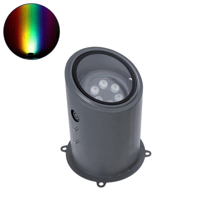 GloboStar® FLOOD-MILO 90736 Κινούμενος Προβολέας - Σποτ Φωτισμού Wall Washer για Φωτισμό Κτιρίων LED 12W 1020lm 10° DC 24V Αδιάβροχο IP67 Φ17 x Υ26cm RGBW DMX512 - Γκρι Ανθρακί - 3 Χρόνια Εγγύηση GloboStar® FLOOD-MILO 90736 Κινούμενος Προβολέας - Σποτ Φωτισμού Wall Washer για Φωτισμό Κτιρίων LED 12W 1020lm 10° DC 24V Αδιάβροχο IP67 Φ17 x Υ26cm RGBW DMX512 - Γκρι Ανθρακί - 3 Χρόνια Εγγύηση