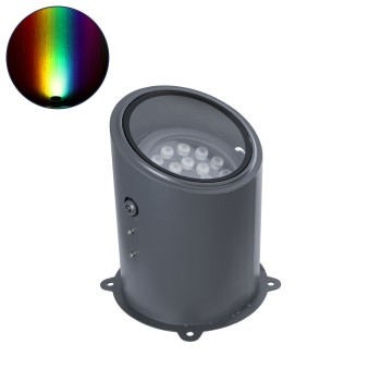 GloboStar® FLOOD-MILO 90739 Κινούμενος Προβολέας - Σποτ Φωτισμού Wall Washer για Φωτισμό Κτιρίων LED 24W 2040lm 10° DC 24V Αδιάβροχο IP67 Φ22 x Υ30cm RGBW DMX512 - Γκρι Ανθρακί - 3 Χρόνια Εγγύηση GloboStar® FLOOD-MILO 90739 Κινούμενος Προβολέας - Σποτ Φωτισμού Wall Washer για Φωτισμό Κτιρίων LED 24W 2040lm 10° DC 24V Αδιάβροχο IP67 Φ22 x Υ30cm RGBW DMX512 - Γκρι Ανθρακί - 3 Χρόνια Εγγύηση