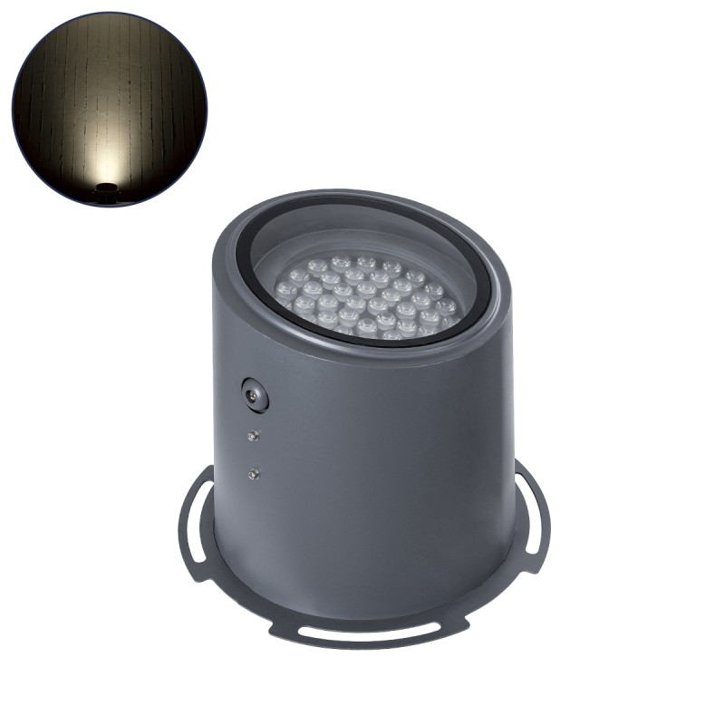 GloboStar® FLOOD-MILO 90741 Κινούμενος Προβολέας - Σποτ Φωτισμού Wall Washer για Φωτισμό Κτιρίων LED 48W 4560lm 10° AC 220-240V Αδιάβροχο IP67 Φ26 x Υ30cm Φυσικό Λευκό 4500K - Γκρι Ανθρακί - 3 Χρόνια Εγγύηση GloboStar® FLOOD-MILO 90741 Κινούμενος Προβολέας - Σποτ Φωτισμού Wall Washer για Φωτισμό Κτιρίων LED 48W 4560lm 10° AC 220-240V Αδιάβροχο IP67 Φ26 x Υ30cm Φυσικό Λευκό 4500K - Γκρι Ανθρακί - 3 Χρόνια Εγγύηση