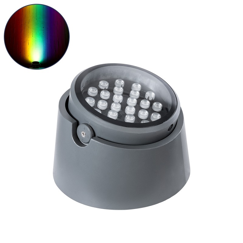 GloboStar® FLOOD-RANA 90752 Κινούμενος Προβολέας - Σποτ Φωτισμού Wall Washer για Φωτισμό Κτιρίων LED 60W 5100lm 5° DC 24V Αδιάβροχο IP67 Φ30 x Υ20cm RGBW DMX512 - Γκρι Ανθρακί - 3 Χρόνια Εγγύηση GloboStar® FLOOD-RANA 90752 Κινούμενος Προβολέας - Σποτ Φωτισμού Wall Washer για Φωτισμό Κτιρίων LED 60W 5100lm 5° DC 24V Αδιάβροχο IP67 Φ30 x Υ20cm RGBW DMX512 - Γκρι Ανθρακί - 3 Χρόνια Εγγύηση