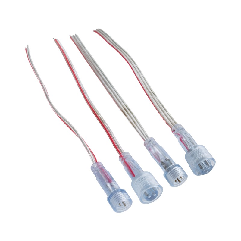 GloboStar® CON-NEONIO 90769 Σετ Αδιάβροχων IP68 Καλωδίων Σύνδεσης για όλες τις NEONIO Digital Neon Flex LED 14.4W/m 12VDC - Διάφανα - Φ1.5 x Μήκος Καλωδίου 15cm GloboStar® CON-NEONIO 90769 Σετ Αδιάβροχων IP68 Καλωδίων Σύνδεσης για όλες τις NEONIO Digital Neon Flex LED 14.4W/m 12VDC - Διάφανα - Φ1.5 x Μήκος Καλωδίου 15cm
