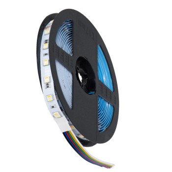 GloboStar® 70263 Ταινία LED SMD 5050 RGBW + WW 5in1 5m 24W/m 60LED/m 120° DC 24V IP20 2400lm/m Πολύχρωμη RGB - Ψυχρό Λευκό 6000K - Φυσικό Λευκό 4500K - Θερμό Λευκό 2700K - 5 Χρόνια Εγγύηση GloboStar® 70263 Ταινία LED SMD 5050 RGBW + WW 5in1 5m 24W/m 60LED/m 120° DC 24V IP20 2400lm/m Πολύχρωμη RGB - Ψυχρό Λευκό 6000K - Φυσικό Λευκό 4500K - Θερμό Λευκό 2700K - 5 Χρόνια Εγγύηση