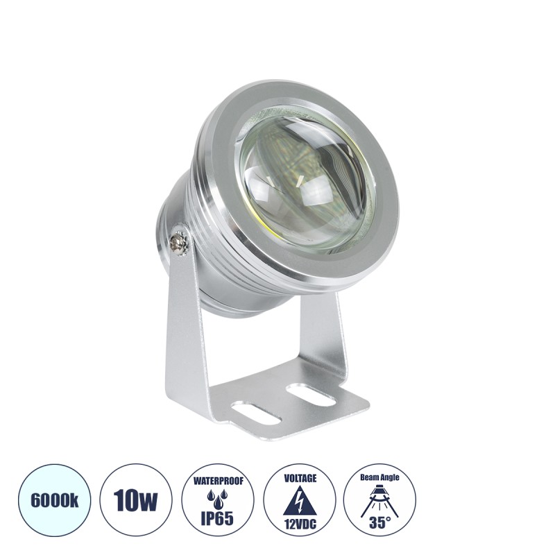GLOBOSTAR® TREECOBINI 75590 Φωτιστικό Σποτ για Φυτά - Δέντρα LED 10W 1000lm 35° DC 12V Αδιάβροχο IP65 Ψυχρό Λευκό 6000K Dimmable - Bridgelux COB Chip - Νίκελ Βούρτσας - Μ7 x 10.5 x Υ8.5cm - 2 Χρόνια Εγγύηση GLOBOSTAR® TREECOBINI 75590 Φωτιστικό Σποτ για Φυτά - Δέντρα LED 10W 1000lm 35° DC 12V Αδιάβροχο IP65 Ψυχρό Λευκό 6000K Dimmable - Bridgelux COB Chip - Νίκελ Βούρτσας - Μ7 x 10.5 x Υ8.5cm - 2 Χρόνια Εγγύηση