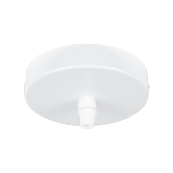 GLOBOSTAR® WALLBASE 77500 Μεταλλική Ροζέτα για Κρέμαση 1 Φωτιστικού - Λευκό - Μ10 x Π10 x Υ2cm GLOBOSTAR® WALLBASE 77500 Μεταλλική Ροζέτα για Κρέμαση 1 Φωτιστικού - Λευκό - Μ10 x Π10 x Υ2cm