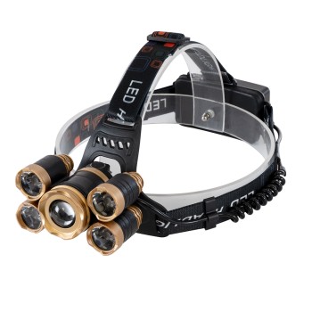 GloboStar® 79060 Φορητός Φακός Κεφαλής LED CREE 30W με Επαναφορτιζόμενη Μπαταρία 5200mAh & Καλώδιο Φόρτισης USB - Ψυχρό Λευκό 6000K - Μ8.5 x Π5.5 x Υ5cm GloboStar® 79060 Φορητός Φακός Κεφαλής LED CREE 30W με Επαναφορτιζόμενη Μπαταρία 5200mAh & Καλώδιο Φόρτισης USB - Ψυχρό Λευκό 6000K - Μ8.5 x Π5.5 x Υ5cm