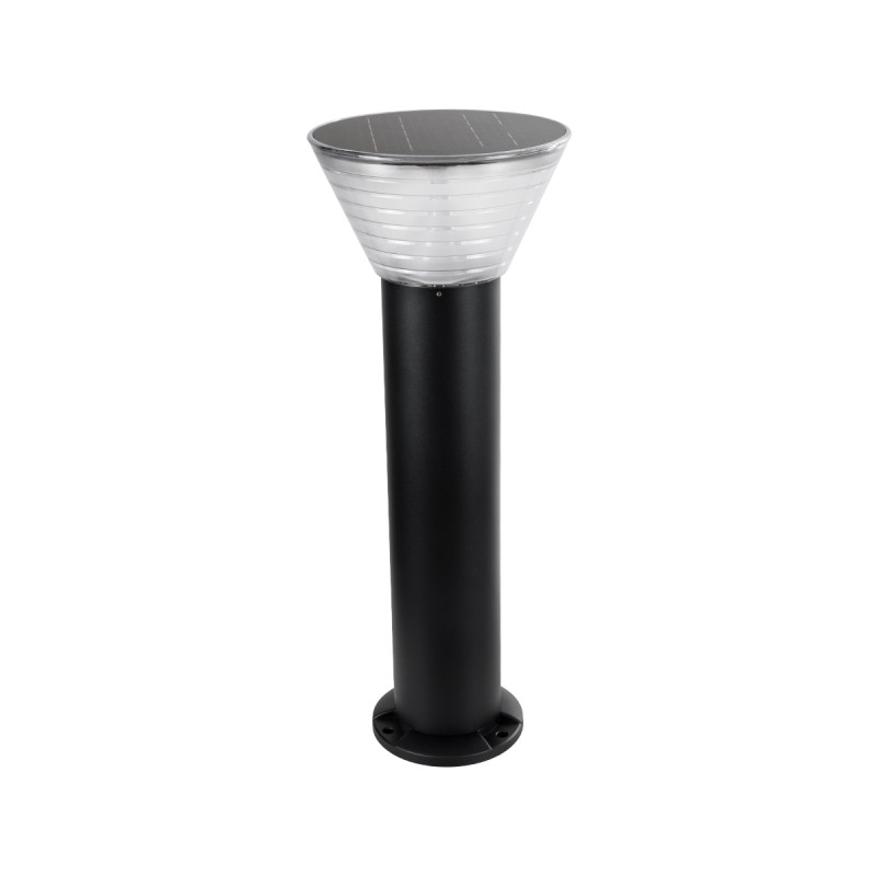 GLOBOSTAR® VEGGIE 90525 Φωτιστικό Κολωνάκι Κήπου LED 10W 330lm 120° με Ενσωματωμένο Φωτοβολταϊκό Panel 6V 2W & Επαναφορτιζόμενη Μπαταρία Li-ion 3.2V 1800mAh με Αισθητήρα Ημέρας-Νύχτας Αδιάβροχο IP65 Ψυχρό Λευκό 6000K - Γκρι Ανθρακί - Μ23 x Π23 x Υ60cm GLOBOSTAR® VEGGIE 90525 Φωτιστικό Κολωνάκι Κήπου LED 10W 330lm 120° με Ενσωματωμένο Φωτοβολταϊκό Panel 6V 2W & Επαναφορτιζόμενη Μπαταρία Li-ion 3.2V 1800mAh με Αισθητήρα Ημέρας-Νύχτας Αδιάβροχο IP65 Ψυχρό Λευκό 6000K - Γκρι Ανθρακί - Μ23 x Π23 x Υ60cm