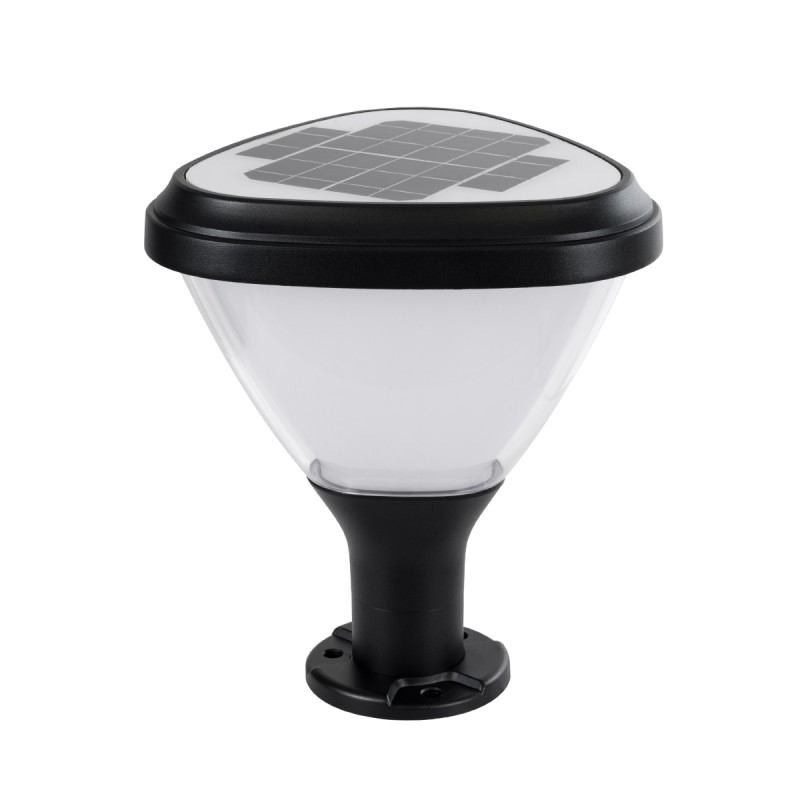 GLOBOSTAR® NATURE 90532 Φωτιστικό Κολωνάκι Κήπου LED 10W 500lm 120° με Ενσωματωμένο Φωτοβολταϊκό Panel 6V 2W & Επαναφορτιζόμενη Μπαταρία Li-ion 3.2V 8000mAh με Αισθητήρα Ημέρας-Νύχτας Αδιάβροχο IP65 Ψυχρό Λευκό 6000K - Γκρι Ανθρακί - Μ26 x Π26 x Υ30cm GLOBOSTAR® NATURE 90532 Φωτιστικό Κολωνάκι Κήπου LED 10W 500lm 120° με Ενσωματωμένο Φωτοβολταϊκό Panel 6V 2W & Επαναφορτιζόμενη Μπαταρία Li-ion 3.2V 8000mAh με Αισθητήρα Ημέρας-Νύχτας Αδιάβροχο IP65 Ψυχρό Λευκό 6000K - Γκρι Ανθρακί - Μ26 x Π26 x Υ30cm