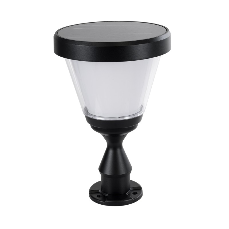 GLOBOSTAR® ARVENT 90534 Φωτιστικό Κολωνάκι Κήπου LED 10W 500lm 120° με Ενσωματωμένο Φωτοβολταϊκό Panel 6V 2W & Επαναφορτιζόμενη Μπαταρία Li-ion 3.2V 8000mAh με Αισθητήρα Ημέρας-Νύχτας Αδιάβροχο IP65 Ψυχρό Λευκό 6000K - Γκρι Ανθρακί - Μ24 x Π24 x Υ36cm GLOBOSTAR® ARVENT 90534 Φωτιστικό Κολωνάκι Κήπου LED 10W 500lm 120° με Ενσωματωμένο Φωτοβολταϊκό Panel 6V 2W & Επαναφορτιζόμενη Μπαταρία Li-ion 3.2V 8000mAh με Αισθητήρα Ημέρας-Νύχτας Αδιάβροχο IP65 Ψυχρό Λευκό 6000K - Γκρι Ανθρακί - Μ24 x Π24 x Υ36cm