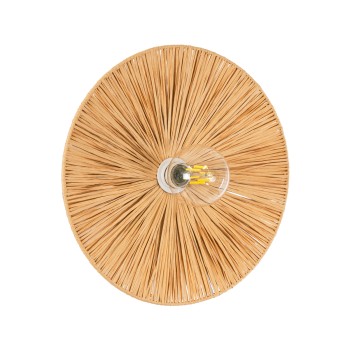 GLOBOSTAR® COLOMBO 02277 Boho Φωτιστικό Τοίχου - Απλίκα με Ντουί 1 x E27 AC 220-240V IP20 - Μπεζ - Μ40 x Π40 x Υ9cm GLOBOSTAR® COLOMBO 02277 Boho Φωτιστικό Τοίχου - Απλίκα με Ντουί 1 x E27 AC 220-240V IP20 - Μπεζ - Μ40 x Π40 x Υ9cm