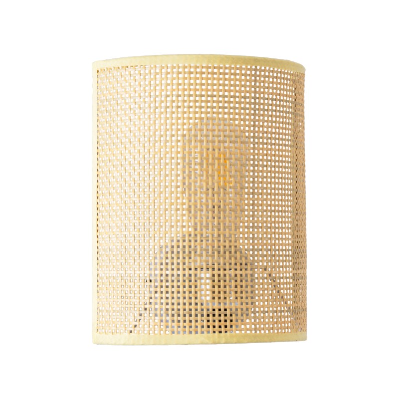 GLOBOSTAR® SAOTOME 02321 Boho Φωτιστικό Τοίχου - Απλίκα με Ντουί 1 x E27 AC 220-240V IP20 - Μπεζ - Μ20 x Π10 x Υ25cm GLOBOSTAR® SAOTOME 02321 Boho Φωτιστικό Τοίχου - Απλίκα με Ντουί 1 x E27 AC 220-240V IP20 - Μπεζ - Μ20 x Π10 x Υ25cm