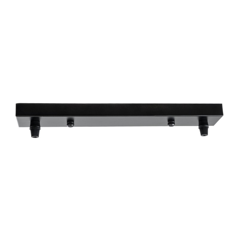 GLOBOSTAR® WALLBASE 77521 Γραμμική Μεταλλική Ροζέτα για Κρέμαση 2 Φωτιστικών - Μαύρο - Μ30 x Π5 x Υ2cm GLOBOSTAR® WALLBASE 77521 Γραμμική Μεταλλική Ροζέτα για Κρέμαση 2 Φωτιστικών - Μαύρο - Μ30 x Π5 x Υ2cm