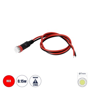 GloboStar® SMD-LED 81485 Υψηλής Ισχύος SMD LED 0.15W DC 12V - Φ0.7 x Υ2.3cm - Κόκκινο - Dimmable - 2 Χρόνια Εγγύηση GloboStar® SMD-LED 81485 Υψηλής Ισχύος SMD LED 0.15W DC 12V - Φ0.7 x Υ2.3cm - Κόκκινο - Dimmable - 2 Χρόνια Εγγύηση