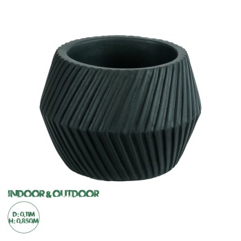 GloboStar® Artificial Garden BARBADOS 20538 Διακοσμητικό Κεραμικό Κασπώ Γλάστρα - Flower Pot Πράσινο Φ11 x Υ8.5cm GloboStar® Artificial Garden BARBADOS 20538 Διακοσμητικό Κεραμικό Κασπώ Γλάστρα - Flower Pot Πράσινο Φ11 x Υ8.5cm