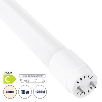 GLOBOSTAR® TUBOR 99113 Λάμπα T8 G13 Τύπου Φθορίου 120cm LED 18W 3060lm 300° AC 220-240V IP20 Φυσικό Λευκό 4500K - Lumileds SMD Chip - Λευκό Γαλακτερό - Μ120 x Π2.6 x Υ2.6cm - 3 Χρόνια Εγγύηση GLOBOSTAR® TUBOR 99113 Λάμπα T8 G13 Τύπου Φθορίου 120cm LED 18W 3060lm 300° AC 220-240V IP20 Φυσικό Λευκό 4500K - Lumileds SMD Chip - Λευκό Γαλακτερό - Μ120 x Π2.6 x Υ2.6cm - 3 Χρόνια Εγγύηση