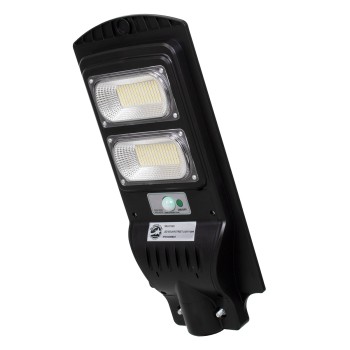 GloboStar® 71551 Αυτόνομο Ηλιακό Φωτιστικό Δρόμου Street Light LED SMD 100W 8000lm με Ενσωματωμένη Μπαταρία Li-ion 5500mAh - Φωτοβολταϊκό Πάνελ με Αισθητήρα Ημέρας-Νύχτας PIR Αισθητήρα Κίνησης Αδιάβροχο IP65 Ψυχρό Λευκό 6000K GloboStar® 71551 Αυτόνομο Ηλιακό Φωτιστικό Δρόμου Street Light LED SMD 100W 8000lm με Ενσωματωμένη Μπαταρία Li-ion 5500mAh - Φωτοβολταϊκό Πάνελ με Αισθητήρα Ημέρας-Νύχτας PIR Αισθητήρα Κίνησης Αδιάβροχο IP65 Ψυχρό Λευκό 6000K