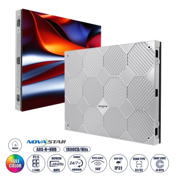 GLOBOSTAR® LUXCORE 41004 Οθόνη Video Wall P2.5 Καμπίνα 64x48cm LED 140W 3840Hz 49152 Dots ≥1800cd/㎡ Nits AC 220-240V Εσωτερικού Χώρου IP31 Full Color S1/32 14Bits - Κάρτα NovaStar A8S-N+HUB - Front Magnetic Service - Kinglight SMD2121 & CZCL Driver -  GLOBOSTAR® LUXCORE 41004 Οθόνη Video Wall P2.5 Καμπίνα 64x48cm LED 140W 3840Hz 49152 Dots ≥1800cd/㎡ Nits AC 220-240V Εσωτερικού Χώρου IP31 Full Color S1/32 14Bits - Κάρτα NovaStar A8S-N+HUB - Front Magnetic Service - Kinglight SMD2121 & CZCL Driver -