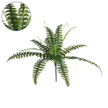 GloboStar® 78257 Τεχνητό Φυτό Μπουκέτο Διακοσμητικών Κλαδιών με Πράσινο Φύλλωμα Φτέρη της Βοστώνης Μ60 x Π60 x Υ40cm GloboStar® 78257 Τεχνητό Φυτό Μπουκέτο Διακοσμητικών Κλαδιών με Πράσινο Φύλλωμα Φτέρη της Βοστώνης Μ60 x Π60 x Υ40cm