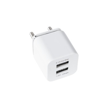 GloboStar® 79701 Φορτιστής Πρίζας Charger 1x Type-A USB Port 1.0 & 1x Type-A USB Port 2.1 For IPad DC 5V 3.1A Max 15W GloboStar® 79701 Φορτιστής Πρίζας Charger 1x Type-A USB Port 1.0 & 1x Type-A USB Port 2.1 For IPad DC 5V 3.1A Max 15W