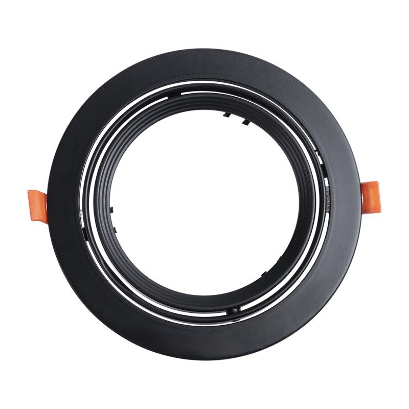 GLOBOSTAR® VITA 77851 Χωνευτή Κινούμενη Βάση για Σποτ AR111 για Ντουί GU10/GU5.3 IP20 - Μαύρο Ματ - Μ18 x Π18 x Υ4.5cm / Q16.5cm GLOBOSTAR® VITA 77851 Χωνευτή Κινούμενη Βάση για Σποτ AR111 για Ντουί GU10/GU5.3 IP20 - Μαύρο Ματ - Μ18 x Π18 x Υ4.5cm / Q16.5cm