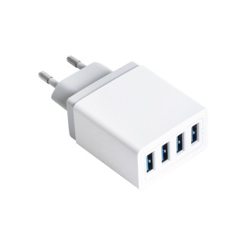 GloboStar® 69997 Φορτιστής Πρίζας Charger 4 x Type-A USB Port DC 5V 5.1A Max 5W GloboStar® 69997 Φορτιστής Πρίζας Charger 4 x Type-A USB Port DC 5V 5.1A Max 5W