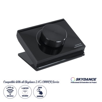 GloboStar® 73123 RK1 SKYDANCE Ασύρματο Χειριστήριο RF 2.4Ghz & Push Dimming 1 Group για όλα τα Μονόχρωμα SKYDANCE Controller DC 3V 1 x CR2032 - IP20 Μ9.1 x Π7.2 x Υ5.7cm - 5 Χρόνια Εγγύηση GloboStar® 73123 RK1 SKYDANCE Ασύρματο Χειριστήριο RF 2.4Ghz & Push Dimming 1 Group για όλα τα Μονόχρωμα SKYDANCE Controller DC 3V 1 x CR2032 - IP20 Μ9.1 x Π7.2 x Υ5.7cm - 5 Χρόνια Εγγύηση