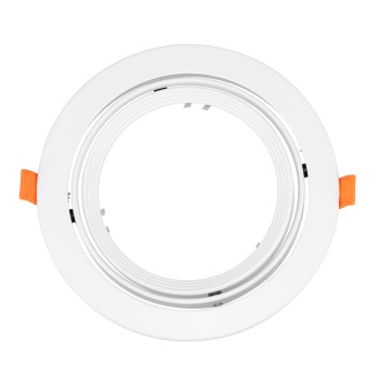 GLOBOSTAR® VITA 77850 Χωνευτή Κινούμενη Βάση για Σποτ AR111 για Ντουί GU10/GU5.3 IP20 - Λευκό - Μ17 x Π17 x Υ4.5cm / Q16cm GLOBOSTAR® VITA 77850 Χωνευτή Κινούμενη Βάση για Σποτ AR111 για Ντουί GU10/GU5.3 IP20 - Λευκό - Μ17 x Π17 x Υ4.5cm / Q16cm