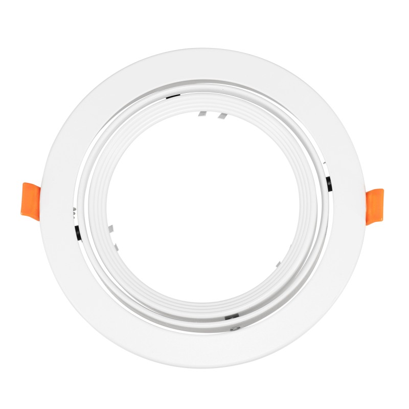 GLOBOSTAR® VITA 77850 Χωνευτή Κινούμενη Βάση για Σποτ AR111 για Ντουί GU10/GU5.3 IP20 - Λευκό - Μ17 x Π17 x Υ4.5cm / Q16cm GLOBOSTAR® VITA 77850 Χωνευτή Κινούμενη Βάση για Σποτ AR111 για Ντουί GU10/GU5.3 IP20 - Λευκό - Μ17 x Π17 x Υ4.5cm / Q16cm
