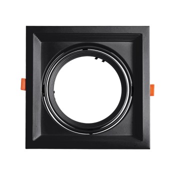 GLOBOSTAR® VITA 77853 Χωνευτή Κινούμενη Βάση για Σποτ AR111 για Ντουί GU10/GU5.3 IP20 - Μαύρο Ματ - Μ18 x Π18 x Υ4.5cm / Q17.5 x 17.5cm GLOBOSTAR® VITA 77853 Χωνευτή Κινούμενη Βάση για Σποτ AR111 για Ντουί GU10/GU5.3 IP20 - Μαύρο Ματ - Μ18 x Π18 x Υ4.5cm / Q17.5 x 17.5cm