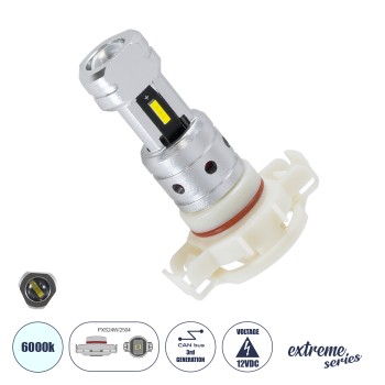 GloboStar® 81507 Λάμπα Αυτοκινήτου & Μοτοσυκλέτας LED PXS24W/2504 3rd Generation Can-Bus Extreme Series 5xSMD1860 CSP 8.5W 1200lm 360° DC 12V IP20 - Μ4 x Π2.8 x Υ6cm Λευκό - Ψυχρό Λευκό 6000K - 2 Χρόνια Εγγύηση GloboStar® 81507 Λάμπα Αυτοκινήτου & Μοτοσυκλέτας LED PXS24W/2504 3rd Generation Can-Bus Extreme Series 5xSMD1860 CSP 8.5W 1200lm 360° DC 12V IP20 - Μ4 x Π2.8 x Υ6cm Λευκό - Ψυχρό Λευκό 6000K - 2 Χρόνια Εγγύηση