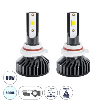 GLOBOSTAR® LEDKITF2 82030 Λάμπα HB4 9006 CANbus LED 30W/60W 3500lm/7000lm 360° DC 12-24V Αδιάβροχο IP65 Ψυχρό Λευκό 6000K - CREE COB Chip - Μ4 x Π4 x Υ6.6cm - Πακέτο 2 Τεμαχίων - 2 Χρόνια Εγγύηση GLOBOSTAR® LEDKITF2 82030 Λάμπα HB4 9006 CANbus LED 30W/60W 3500lm/7000lm 360° DC 12-24V Αδιάβροχο IP65 Ψυχρό Λευκό 6000K - CREE COB Chip - Μ4 x Π4 x Υ6.6cm - Πακέτο 2 Τεμαχίων - 2 Χρόνια Εγγύηση