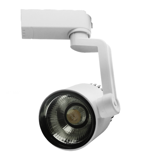 Globostar S-40024 Μονοφασικό Bridgelux COB LED Φωτιστικό Σποτ Ράγας 15W 230V 1500lm 24° Θερμό Λευκό 3000k Globostar S-40024 Μονοφασικό Bridgelux COB LED Φωτιστικό Σποτ Ράγας 15W 230V 1500lm 24° Θερμό Λευκό 3000k