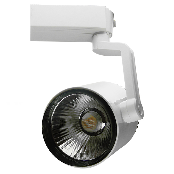 Globostar S-40026 Μονοφασικό Bridgelux COB LED Φωτιστικό Σποτ Ράγας 30W 230V 3000lm 24° Θερμό Λευκό 3000k Globostar S-40026 Μονοφασικό Bridgelux COB LED Φωτιστικό Σποτ Ράγας 30W 230V 3000lm 24° Θερμό Λευκό 3000k