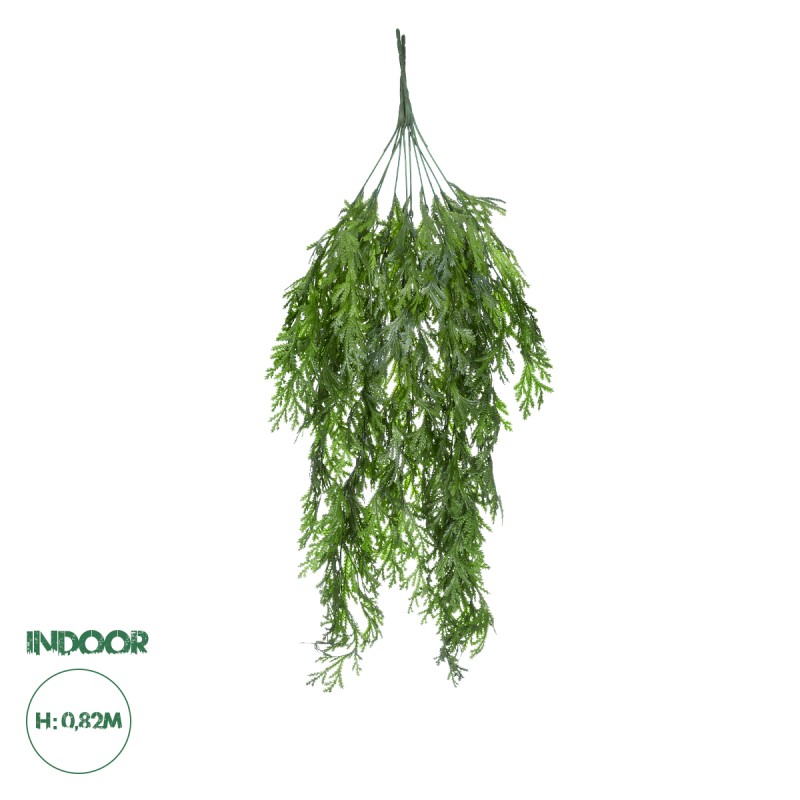 GloboStar® Artificial Garden THUJA HANGING BRANCH 20616 Τεχνητό Κρεμαστό Διακοσμητικό Κρεμαστό κλαδί Τούγιας  Y82cm Σετ 2 τεμαχίων GloboStar® Artificial Garden THUJA HANGING BRANCH 20616 Τεχνητό Κρεμαστό Διακοσμητικό Κρεμαστό κλαδί Τούγιας  Y82cm Σετ 2 τεμαχίων